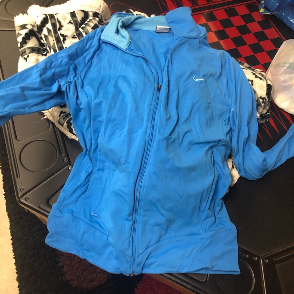 blue nike jacket